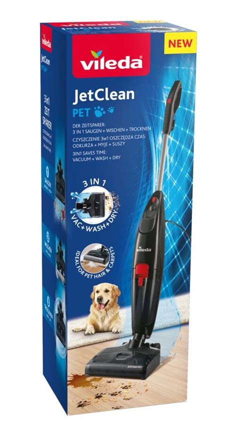 Odkurzacz myjący Jet Clean Pet Pro Vileda Bricomarche pl