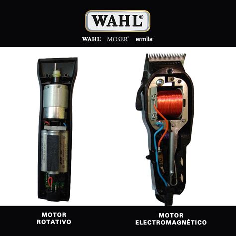 Tipos de motor en máquinas de corte WAHL MOSER y ermila Wahl Spain