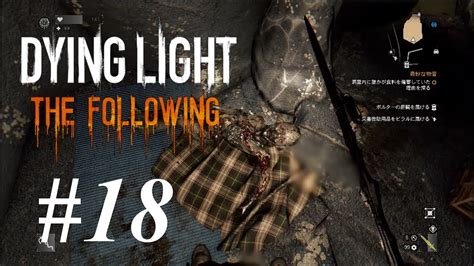 18 Dying Light The Following（ダイイングライト・ザ・フォロイング）悪夢攻略サイドクエスト「奇妙な物音