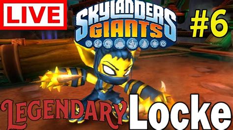 Skylanders Giants Legendary Locke LIVE STREAM 6 Nightmare Mode