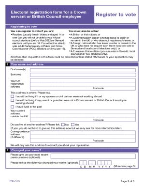 Fillable Online Crown Servant Form Fax Email Print Pdffiller