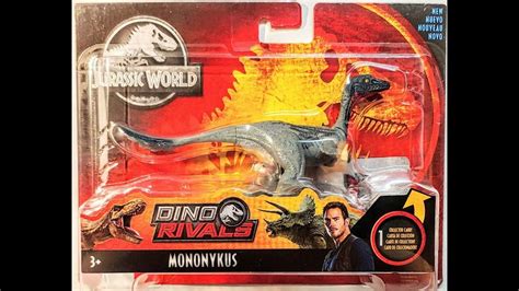 Jurassic World Mononykus Dino Rivals Review Youtube