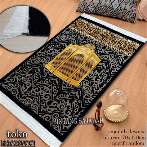 Jual Sajadah Turki Original Super Ultra Premium Motif Kiswah Ukuran