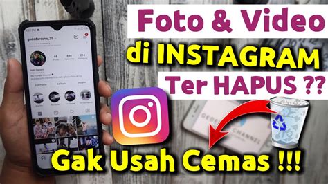 Cara Mengembalikan Foto Atau Video Di Instagram Yang Sudah Lama