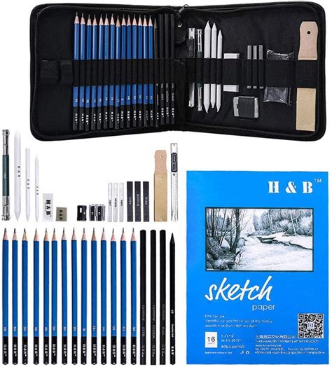 Foonee Sketching Pencil Set 35pcs Sketching Drawing