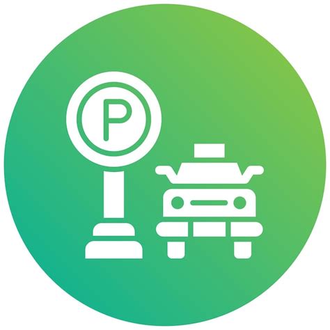 Premium Vector Parking Vector Icon Design Illustration