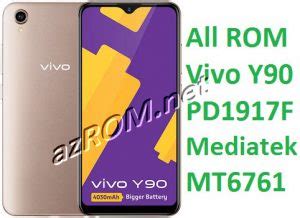 ROM Stock Vivo Y90 PD1917F Unbrick Firmware OTA Update Vivo 1908