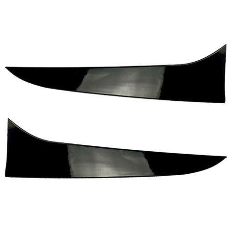 Rear Window Side Spoiler Canard Splitter Trim For BMW X1 E84 2009 2015