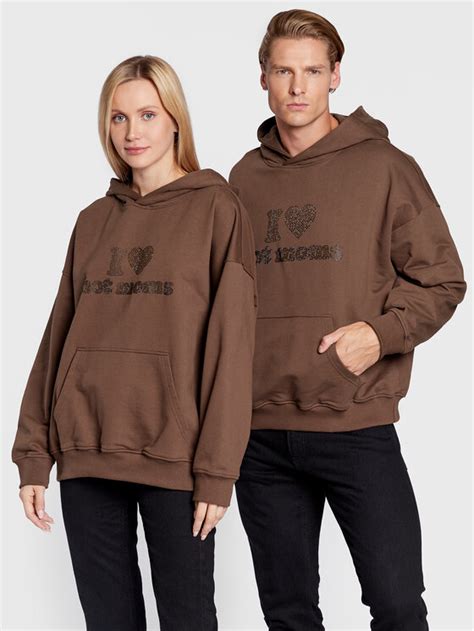 2005 Bluza Unisex Hot Moms Brązowy Relaxed Fit | Modivo.pl