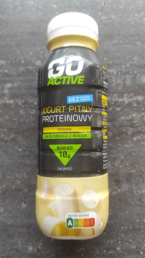 Jogurt Pitny Proteinowy Banan Go Active Oce Produkt