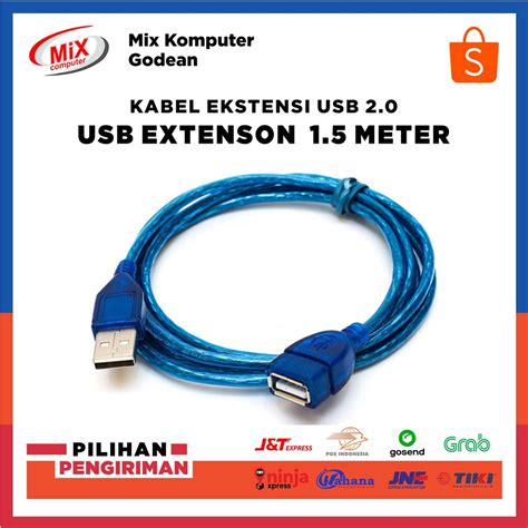 Jual Kabel Extension Meter Male Female Perpanjangan Usb