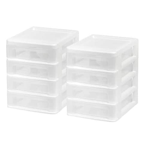 Iris White 4 Drawer Compact Desktop System Set Michaels