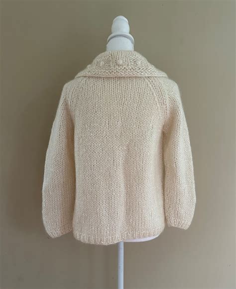 1960s Hand Knit Mohair Sweater Italy Gem