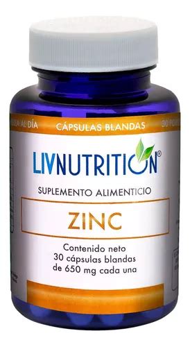 Zinc Mg Suplemento Alimenticio C Psulas