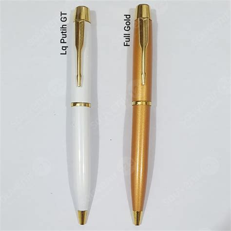 Pulpen Bp Tw Klip Gold Model Parker Im Untuk Souvenir Dengan