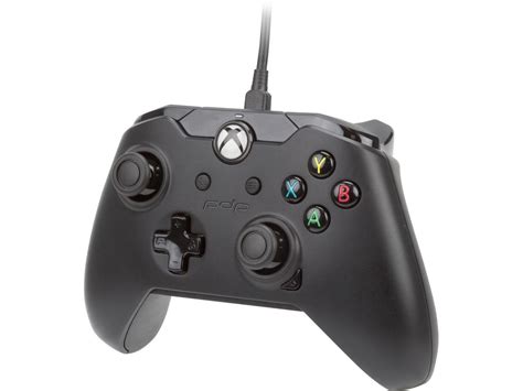 Pdp Wired Controller For Xbox One Pc Black Na Newegg Ca