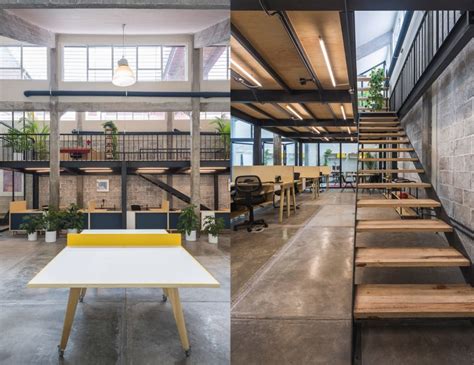 Beautiful Co Working Space Takes Over A Former Industrial Factory In