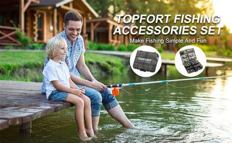 Topfort Pcs Fishing Accessories Kit Including Jig Hooks Bullet