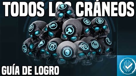 Halo Infinite Todas las CALAVERAS CRÁNEOS de la Campaña Logro