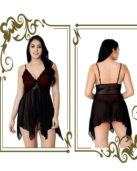 Buy Fihana Spandex Women Babydoll Lingerie For Honeymoon Baby Doll