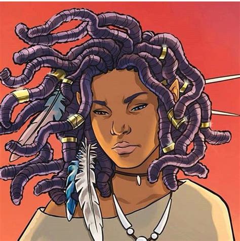 Cartoon With Dreads