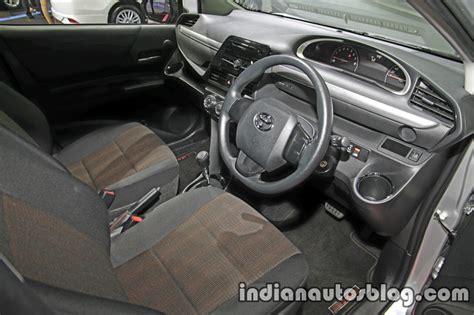 Toyota Sienta interior at 2016 Thai Motor Expo