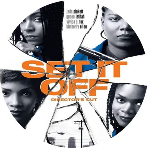 Set It Off (1996) R1 CUSTOM DVD Label - DVDcover.Com