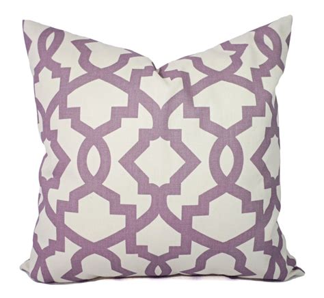 Two Purple Pillow Covers Decorative Pillow Cover Purple