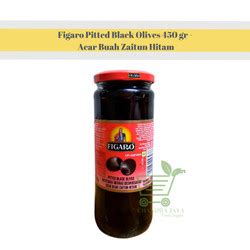 Jual Figaro Pitted Black Olives Gr Kaleng Acar Buah Zaitun Hitam