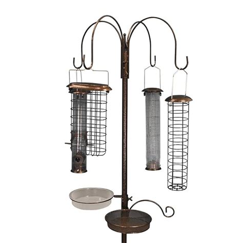 Buy Selections Metal Complete Bird Feeding Station With Large Feeders