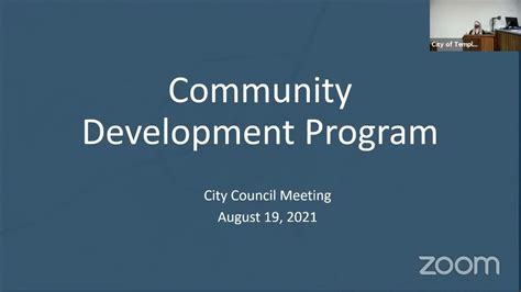 City Council Regular Meeting 8 19 2021 YouTube