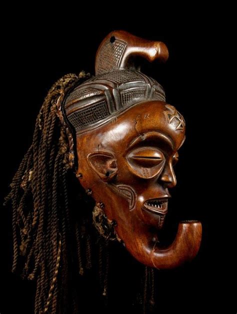 Masker Hout Chokwe Kongo Drc Catawiki