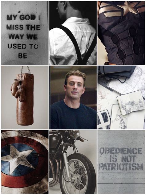 imagining your fandom : Steve Rogers/Captain America Aesthetic Requested...