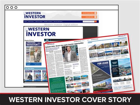 Western Investor January 2021 Cover Story Street View Spots Investor