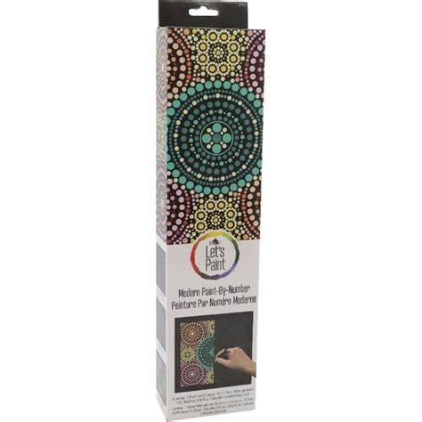 Plaid Let S Paint Mandala Circles Dot By Number Jarir Bookstore KSA