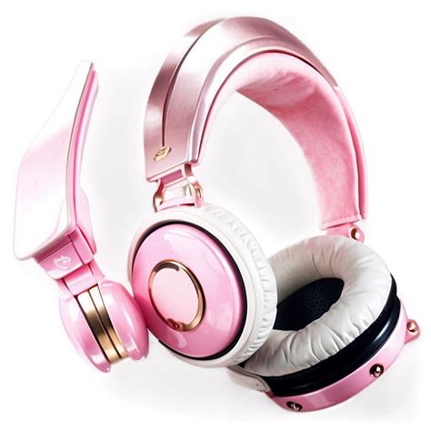 Download Headphones Pink Girly Png 05042024 | Wallpapers.com