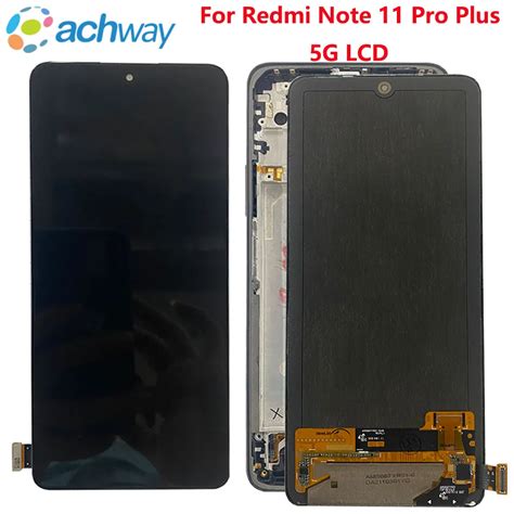 667 For Xiaomi Redmi Note 11 Pro Plus 5g Lcd Touch Screen Digitizer