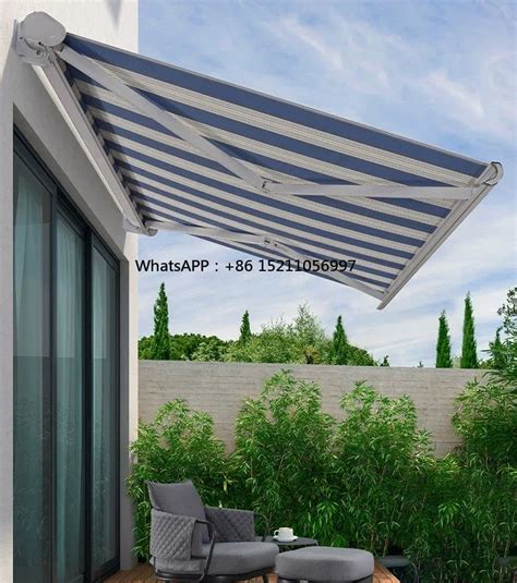 Toldo El Ctrico Retr Ctil Para Restaurante X Exterior Aluminio