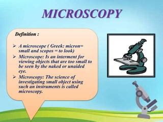 Microscope Ppt