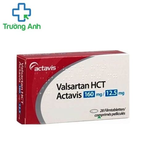 Valsartan Hct Actavis 160mg125mg Thuốc điều Trị Huyết áp Cao