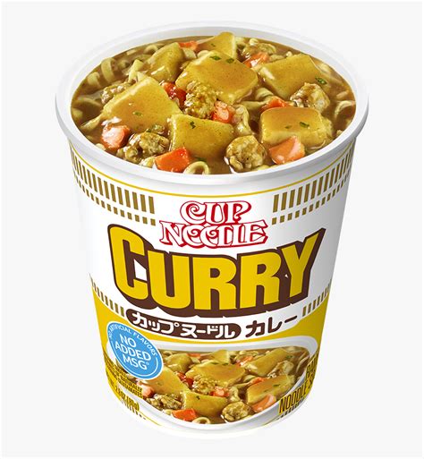 Cup Noodles Png - Cup Noodles Curry Flavor, Transparent Png - kindpng