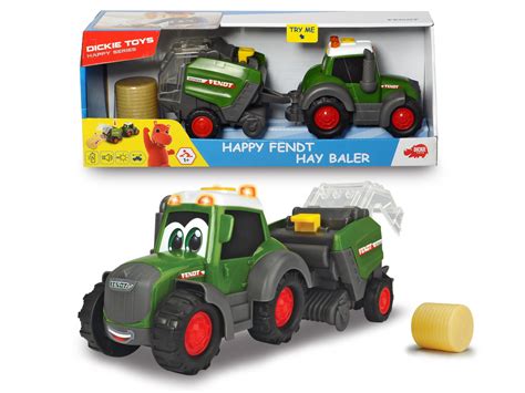 Dickie Toys Happy Fendt Traktor Z Maszyna Do Belowania Dickie Toys