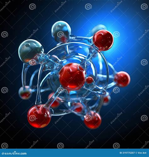 Ozone O Triatomic Oxygen Molecule With Three Oxygen Atoms Fome Stock Illustration Illustration