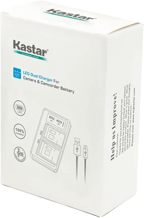 Kastar Bp G Ltd Cargador De Bater A Usb Compatible Con Canon Uc V