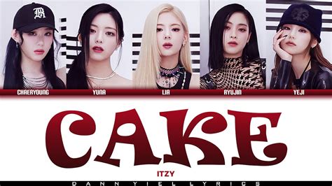 Itzy Cake Color Coded Han Rom Eng Lyrics Video Youtube