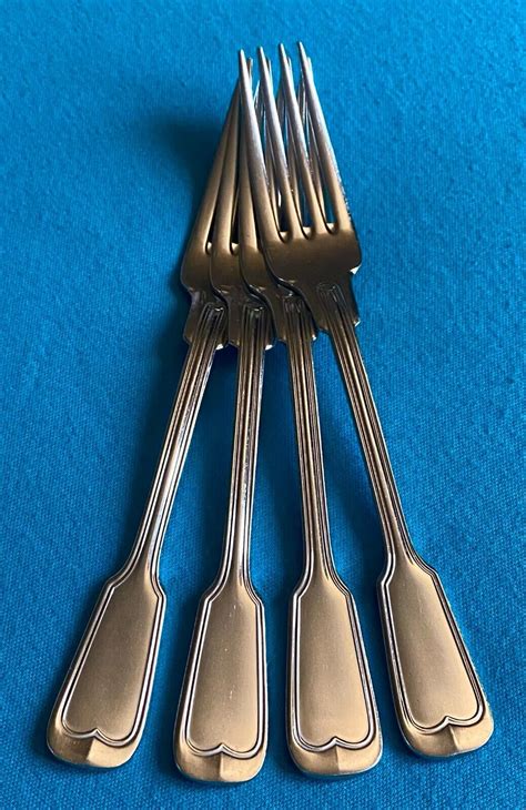 4 WMF Cromargan MURRAY HILL GLOSSY Dinner Forks 7 3 4 NOT GERMANY