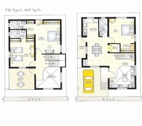 Amazing Concept Sq Ft Duplex House Plans