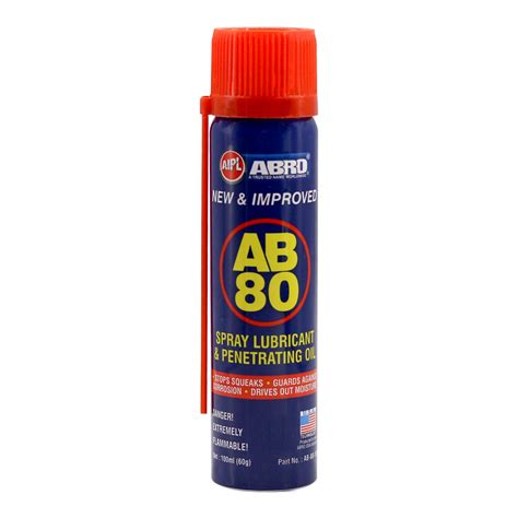 Abro Ab 80 100 Spray Lubricant And Penetrating Oil Corrosion Inhibitor