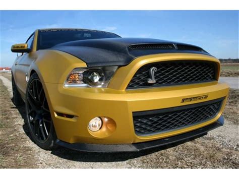 2010 2014 Ford Mustang GT500 GTS Fiberglass Dual Functional Ram Air