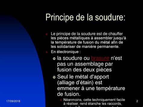 Formation sur le câblage électrique la soudure ppt télécharger